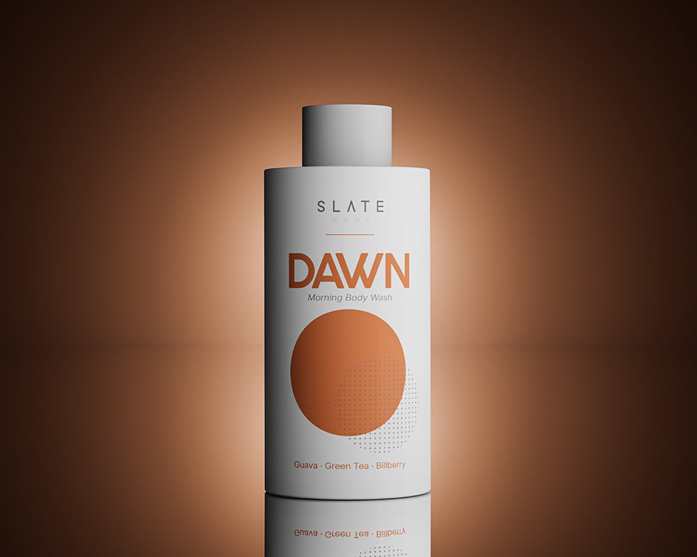 SLATE Body DAWN Morning Body Wash – Guava, Green Tea & Billberry