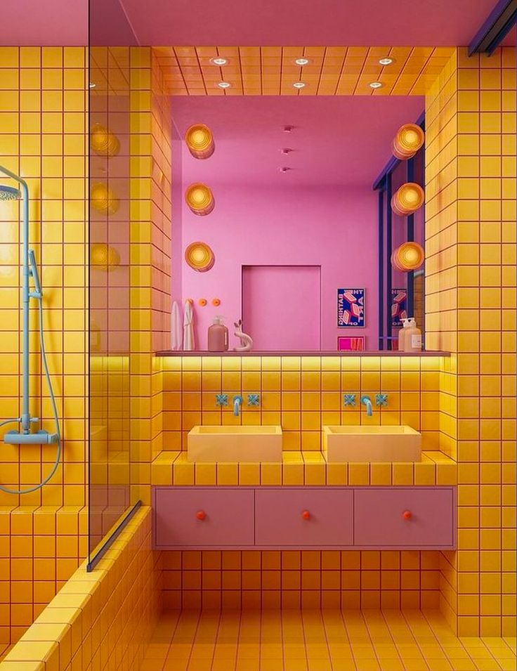 SLATE Body - vibrant bathroom shelf